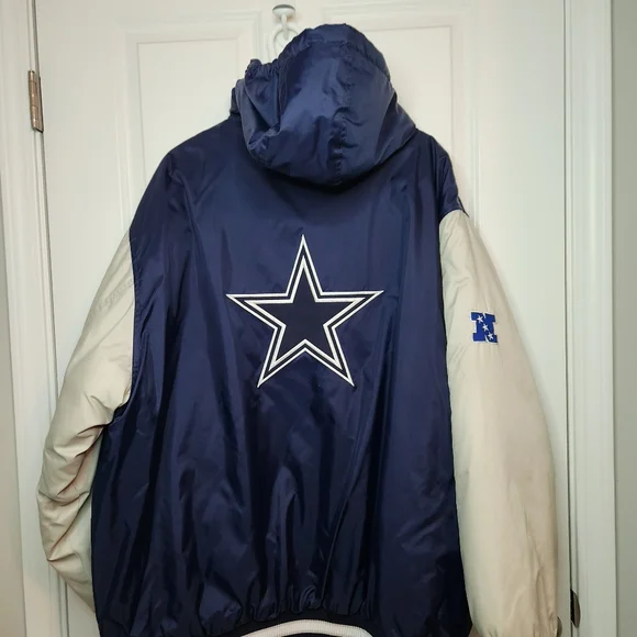 Dallas Cowboys Full Zip Coat Sz XXL - Picture 10 of 10